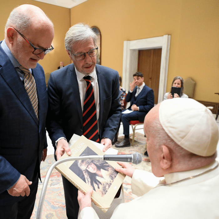 Wlater Baier meets Pope Francis