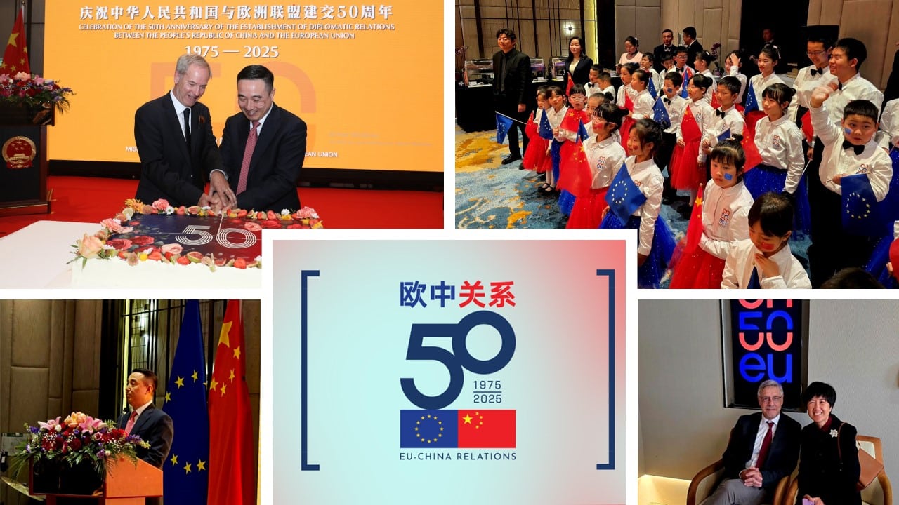 Marking 50 years of China-EU Diplomatic Relations